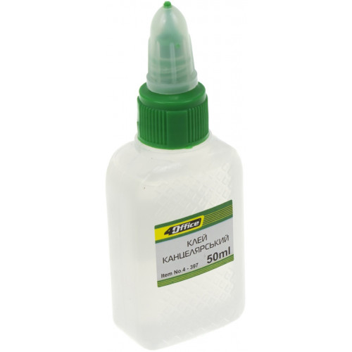 Клей канцелярський 50мл з тканев. мембраною 4OFFICE