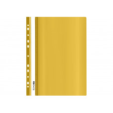 Швидкозшивач матовий Economix Light A4   з перфорацією жовтий