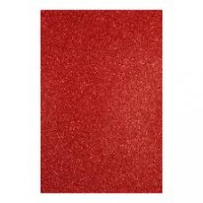 Фоамиран ЭВА красный с глиттером, 200*300 мм, толщина 1,7 мм, АРКУШ !!