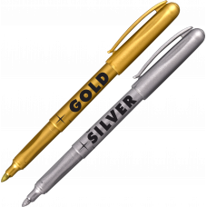 Маркер Centropen Gold&Silver 1,5-3мм золотий