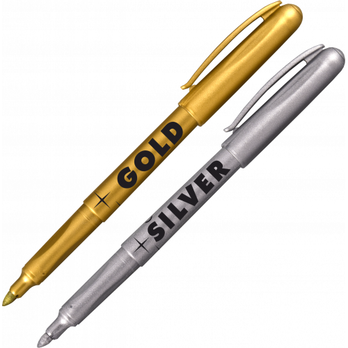 Маркер Centropen Gold&Silver 1,5-3мм золотий
