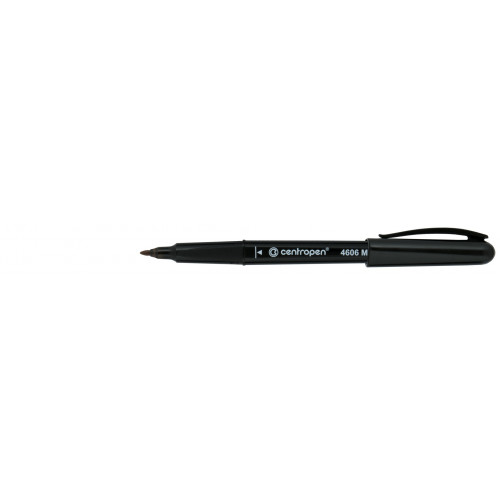 Маркер CD Centropen Pen ergoline 4606  1мм чорний