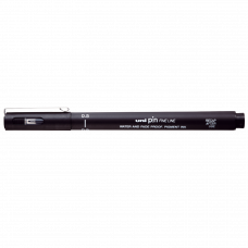Лінер UNI Mitsubishi Pencil 0.5мм fine line, чорний (Япония)