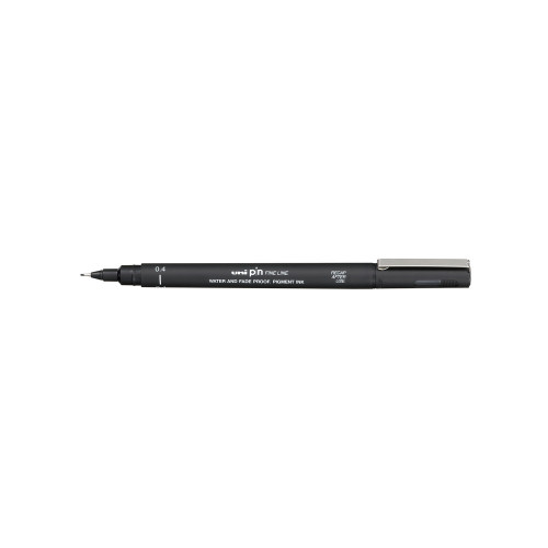 Лінер UNI Mitsubishi Pencil 0.8мм fine line, чорний (Япония)