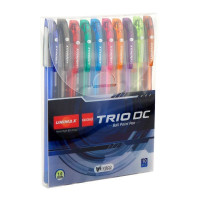 Набір ручок масляних Unimax Trio DC-3 10 кольорів