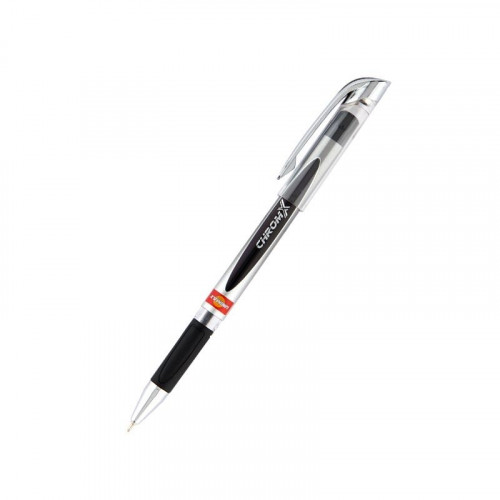 Ручка кулькова масло "Unimax" ChromX (чорна)