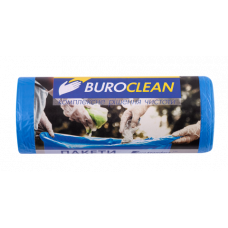 Пакет для сміття  35л/30 шт, сині, 500х600мм, 8мкм BuroClean EuroStandart