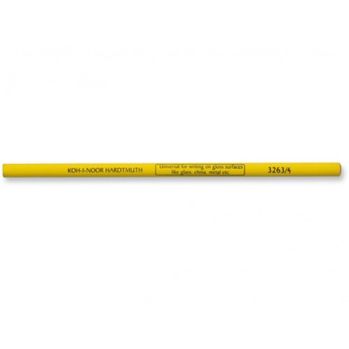 Олівець стеклограф KIN  жовтий