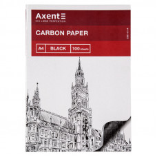Копіювальний  папір Axent 100 арк.чорний
