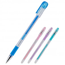 Ручка гелева Axent "пиши-стирай" Student синя