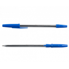 Ручка  ВМ  прозора 0,7мм синя