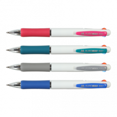 Ручка  ВМ автоматична 3 в 1 (син, чорн, червон) 0,5мм