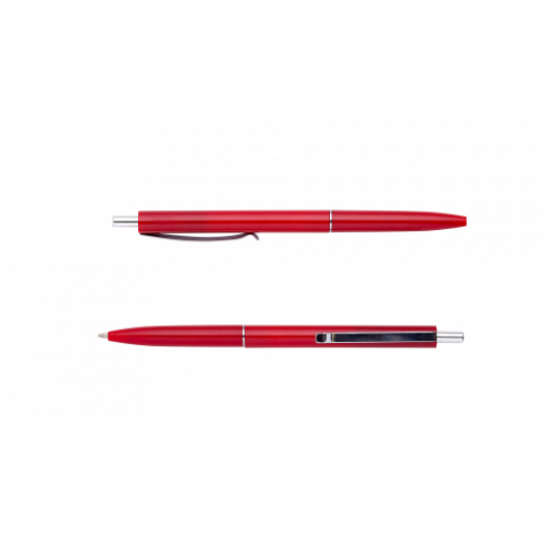 Ручка  ВМ авт. 0,7мм синя COLOR тип К15 корпус червона