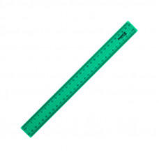 Лінійка  30см пластик Axent зелена