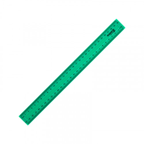 Лінійка  30см пластик Axent зелена