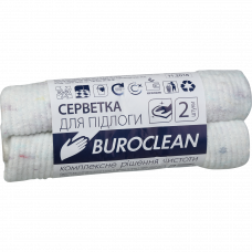 Ганчірка для підлоги 2 шт, б/п, 50х50см, Buroclean