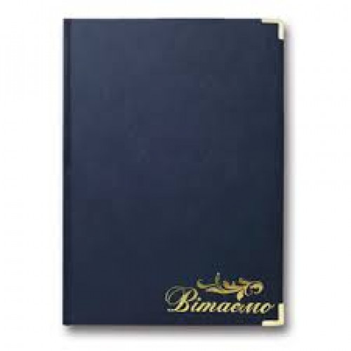 Папка "Вітаємо" Infolk синя ф.230*320 тиснення ППВ-5