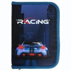 пенал 1-яр. пустий, поліестер, "Racing", 25009C