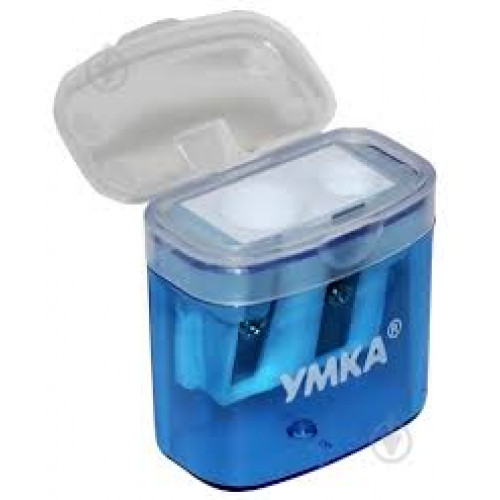 Чинка з контейнером   Умка  2 отв.,