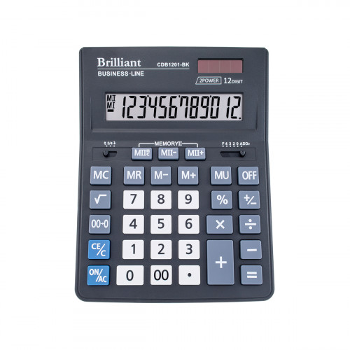 Калькулятор Brilliant CDB1201-BK 12розр.