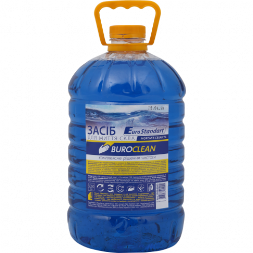 Засіб для миття скла Buroclean 5л морська свіжість