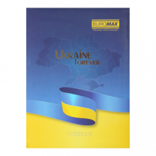 Блокнот А5 т/о з поролоном 80арк UKRAINE блакитна