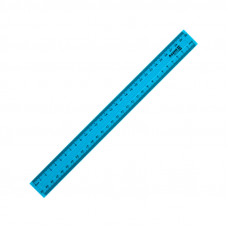 Лінійка  30см пластик Axent блакитна