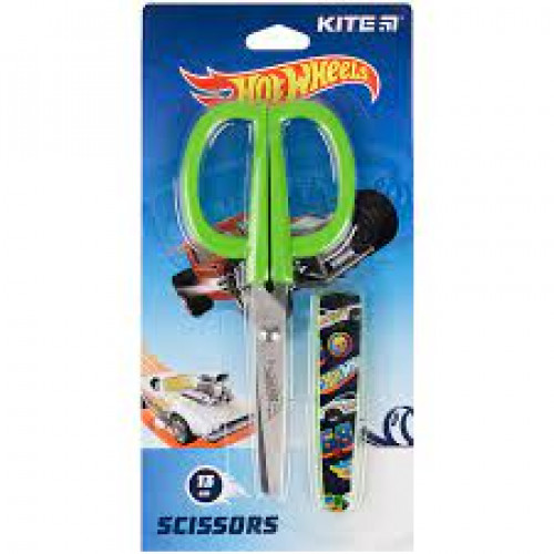 Ножиці  дитячі  Kite в футлярі, 13см Hot Wheels