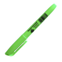 Маркер текстовий KLERK 2-4мм клін неон зелений