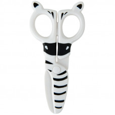 Ножиці  дитячі  Kite пластикові, безпечні, 12см Zebra