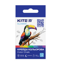 Крейда  12 кольорів Kite Classic