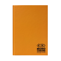 Щоденник шкільний MONOCHROME, В5, 40арк, тверд. обкл., матова ламінація, помаранчевий, KIDS Line
