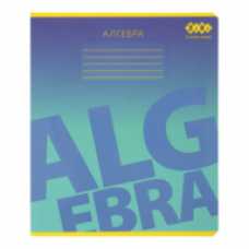Зошит 48арк. клітинка ZіBі   ПРЕДМЕТКА - Алгебра GRADIENT