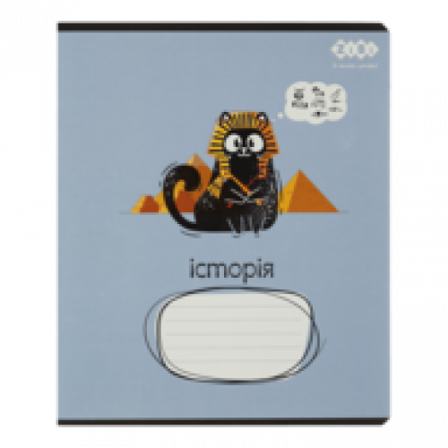 Зошит 48арк. клітинка ZіBі   ПРЕДМЕТКА - Історія CRAZY CAT