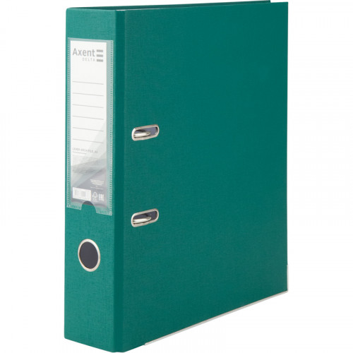 Реєстратор  А4  7,5см  Axent розбірний зелений-темний