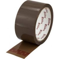 Скотч 48х 50x0,040 коричневий Axent