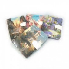 Блокнот на кнопці "Нічний пейзаж" А5, mix4, 1шт./етик.