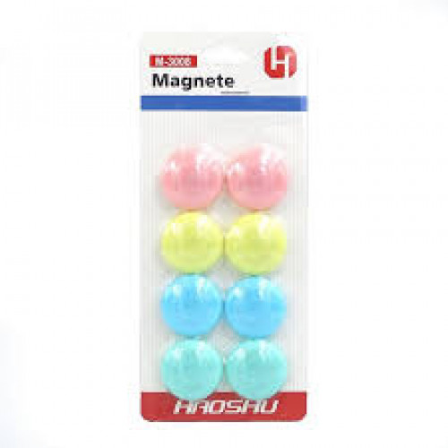 Магніт д/маг.дошки "Simple" 3см, 8шт., блістер