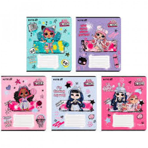 Зошит 12 арк., кл., софт тач + УФ лак, LO