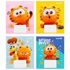 Зошит 12 арк., кос., софт тач + УФ лак, GF