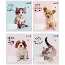 Зошит 12 арк., кос., софт тач + УФ лак, RH