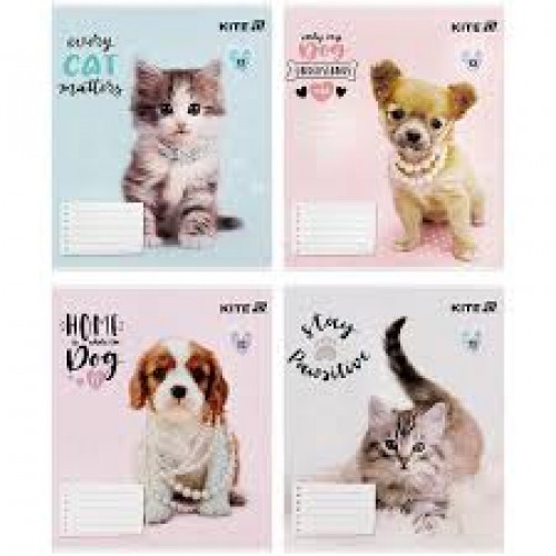 Зошит 12 арк., кос., софт тач + УФ лак, RH