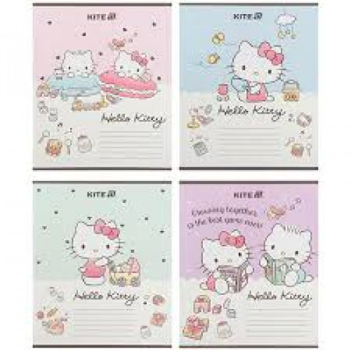 Зошит 12 арк., кос., УФ лак + глітер, HK-1