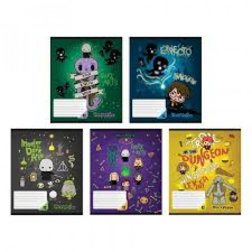 Зошит 12 арк., лін., гібр. лак + УФ лак, HP