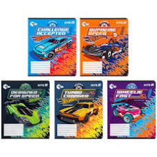 Зошит 12 арк., лін., гібр. лак + УФ лак, HW