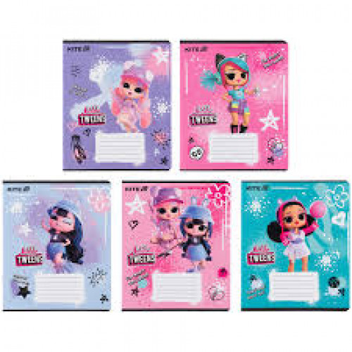 Зошит 12 арк., лін., гібр. лак + УФ лак, LO