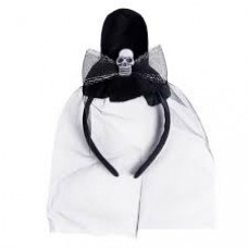 Обруч Yes! Fun Хелловін "Капелюшок" з вуаллю