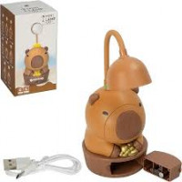 Світильник-нічник LED Капібара з акумулятором складна з точилкою 30см