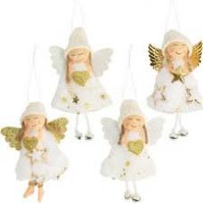 Янголятко Лялечка прикраса ялинкова 12*8см