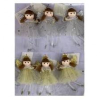 Янголятко прикраса ялинкова 14см  Anqel